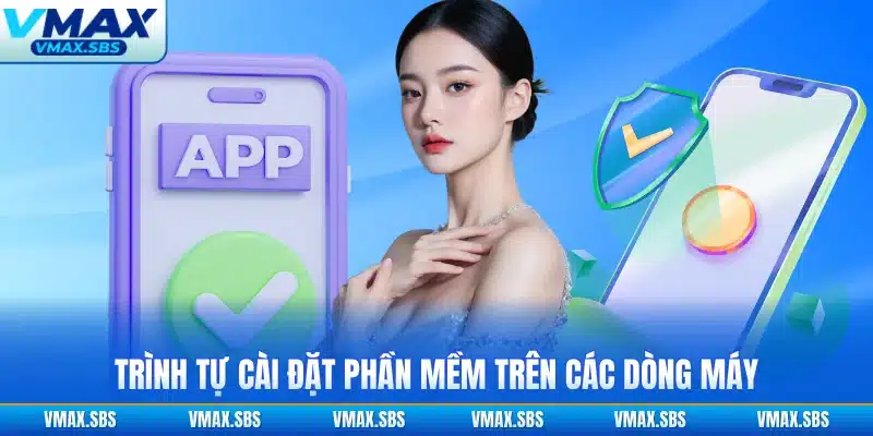 Trình tự cài đặt phần mềm trên các dòng máy 